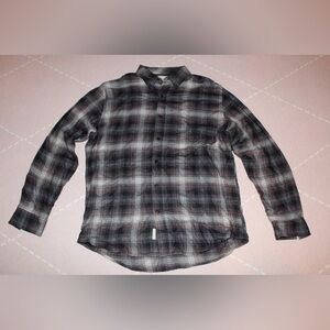 Weatherproof Vintage Men’s Flannel Button Down Shirt Large